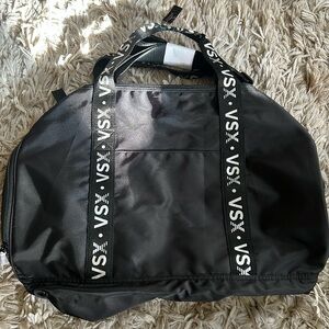Black Victoria’s Secret VSX duffel bag
